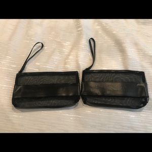 Burberry mesh makeup bag